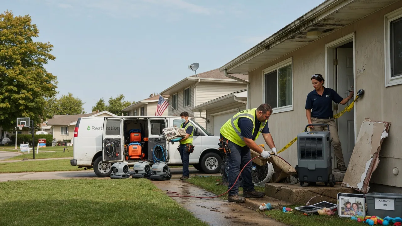 Water Damage Restoration in Galatia, IL near me